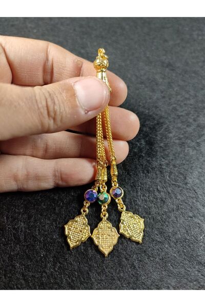 İskeçe Tesbih Tassel de mărgele de rugăciune din argint german