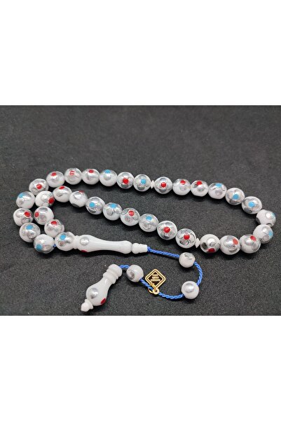 İskeçe Tesbih قطعة جيميل ماستر من إسكيتشي، نموذج ديزي، مطرزة بالمين والفيروز،...