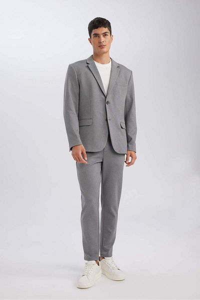 DeFacto Jogger Summer Fabric Pants Basic Straight Leg with Pockets D3695Ax24Au