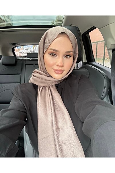 lune ETNİK MONEGRAM ŞAL AÇIK VİZON