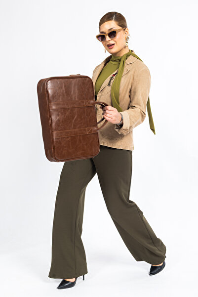 Necati Çanta Куфарче за лаптоп Macbook Organizer 15.6" и 16" инча, кафяво