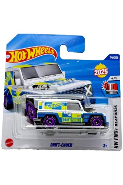 HOT WHEELS Drift-Ender 2025 Model Araba Polis Temalı Koleksiyon Oyuncağı