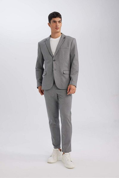 DeFacto Jogger Summer Fabric Pants Basic Straight Leg with Pockets D3695Ax24Au