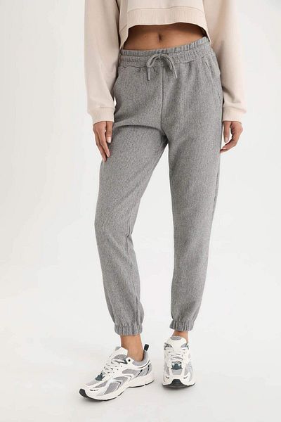 DeFacto Fit Standard Sports Jogger Tracksuit - Elastic Waist and Legs D1707Ax24Au