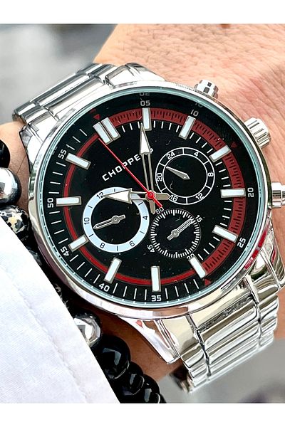 Choppers New Season Men's Wristwatch and Bracelet Gift - Metal Cord