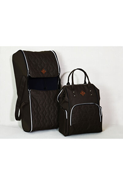 Rain Baby Anne Bebek Taşıma Seti Bakım Çantası Seti, Sırt Çantası ve Portbebe 2'li Set