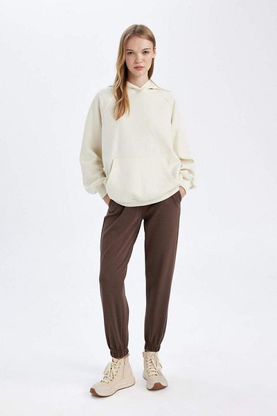 DeFacto Jogger-Jogginghose mit normaler Passform, elastische Taille, lange Beine, Taschen, S8381AZ24WN