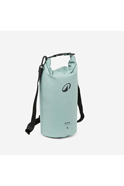 Decathlon Waterproof Cylinder Bag - 5 L - Khaki