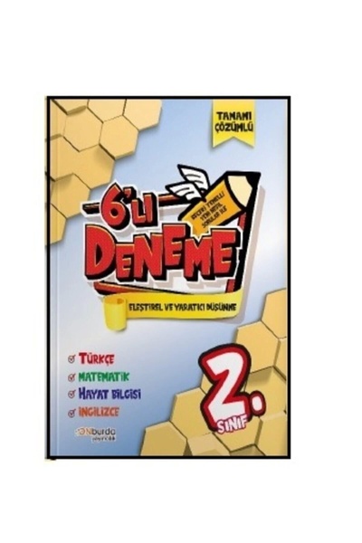 Onburda Yayınları Onburda 2. Sınıf 6'lı Deneme