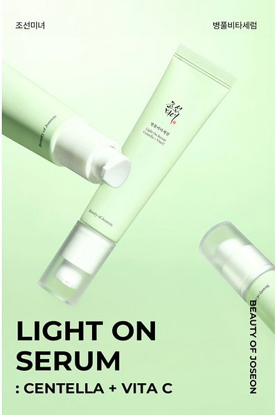 Beauty of Joseon Beauty of Joseon Light On Serum Centella + Vita C 30 ml - Ser de față liniștitor și strălucitor