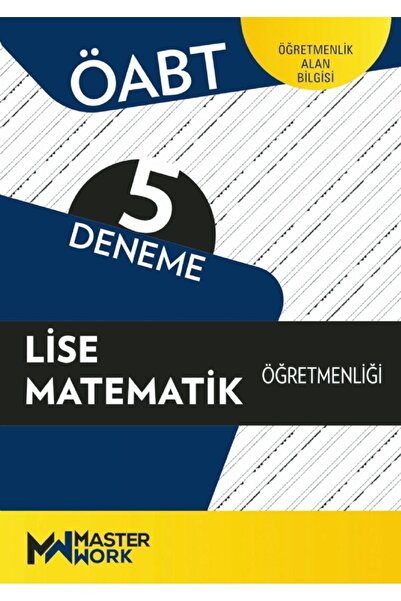 Genel Markalar Öabt - Lise Matematik Öğretmenliği - 5 Deneme