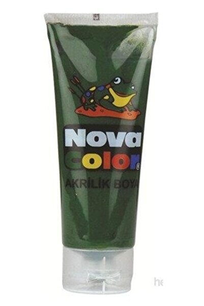 Nova Color Tüp Akrilik Boya 75 Gram Koyu Yeşil