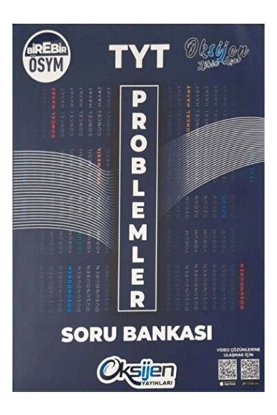 Oksijen Yayınları Oksijen Yayınları Tyt Problemler Soru Bankası