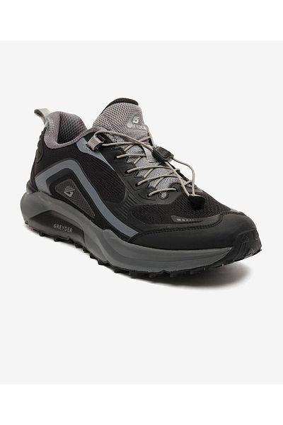 Greyder Men's Black Sports Shoes 5Y1Sa18140