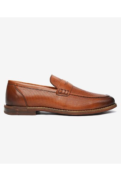 Greyder Pantofi casual pentru bărbați din piele naturală, cafeniu 4Y1UA64500