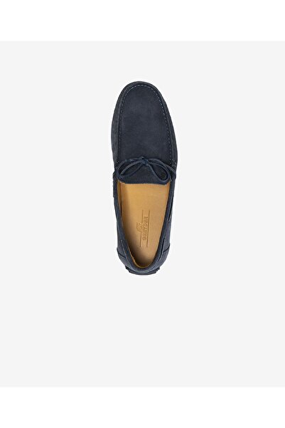Greyder Erkek Lacivert Hakiki Deri Loafer Ayakkabı 3Y1CA15980