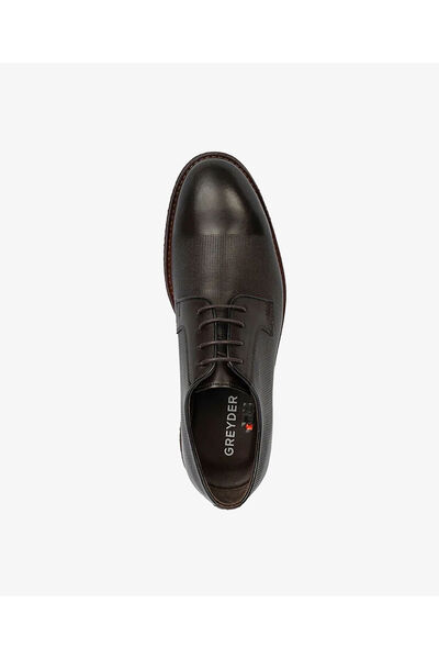Greyder Erkek Kahverengi Hakiki Deri Klasik Ayakkabı 4Y1KA62172