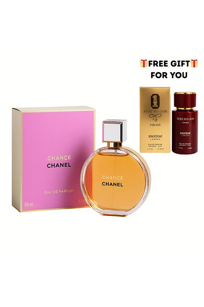 style iconic C Chance Eau de Parfum – Feminine Floral Fragrance (50 ml) WITH FREE GIFT