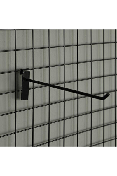 RafBurada 100 Adet Tel Pano Kancası - Aksesuar Kancası 20 Cm