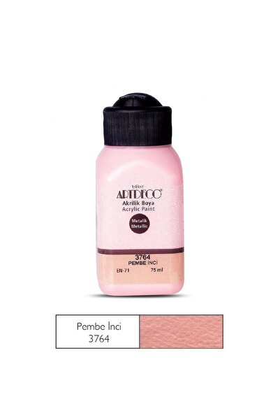 Artdeco Metalik Akrilik Boya 75 Ml. Pembe Inci