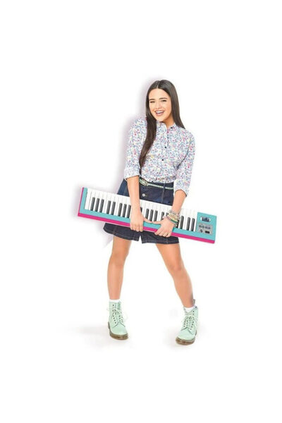 Mercaton Orga Electronica Kally MashUP, pentru Copii, 37 taste, Melodii, Difuzor, Luminite, Baterii incluse