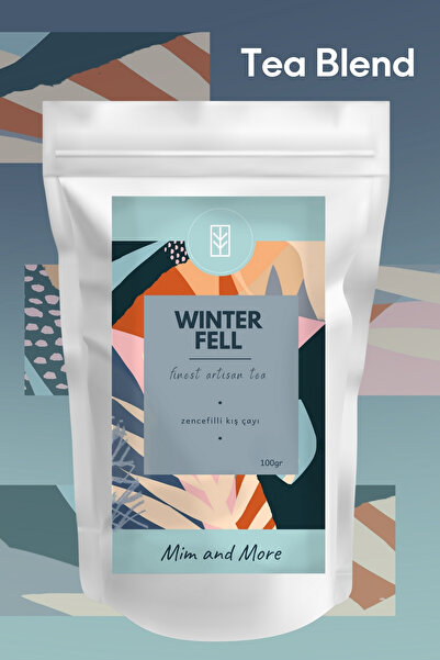 Mim and More Winter Fell Tea - Zencefilli Kış Çayı, 100 gr