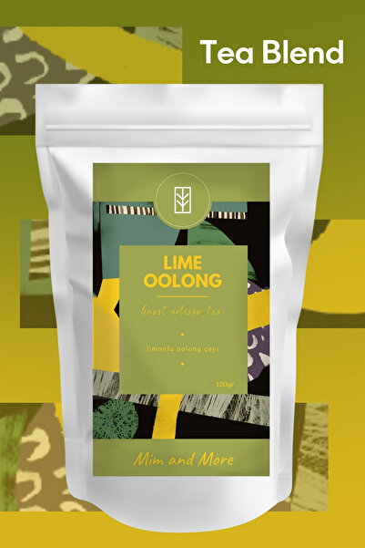 Mim and More Lime Oolong Tea - Limonlu Oolong Çayı, 100 gr