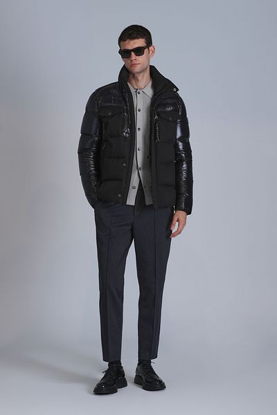 Lufian Genius Goose Feather Men's Coat Black