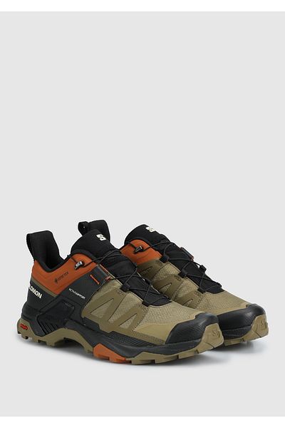 Salomon Pantofi de exterior pentru bărbați X Ultra 4 Gore-Tex - kaki