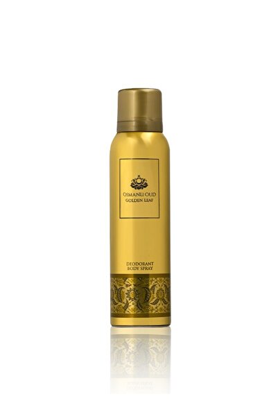 Osmanlı Oud Golden Leaf Deodorant 150 ML – Meyveli Çiçeksi Unisex Koku Spreyi– 4905