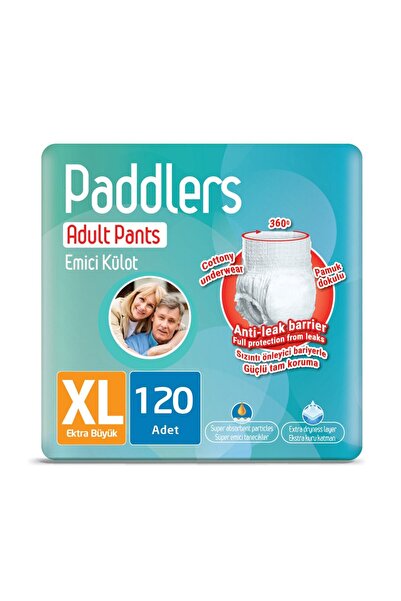Paddlers X-large 120 Pieces Adult Patient Absorbent Panties - Diaper