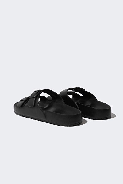 DeFacto شبشب إيفا للرجال - نعل مسطح، مخطط مزدوج، C3752AX24SM