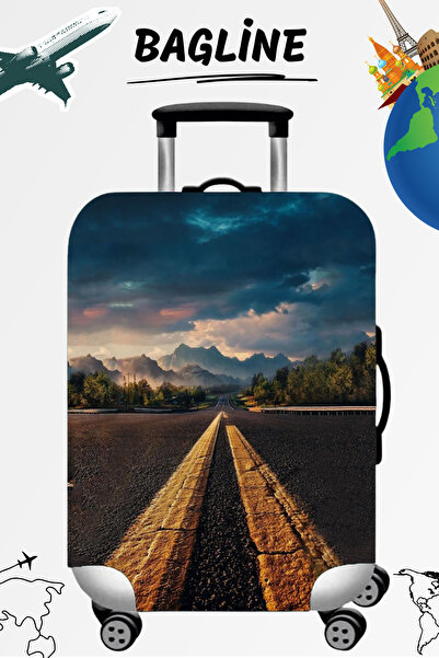 Bagline Likra Fleksibilna tkanina puta Patterned Izdržljiv Kofer i kofer korica