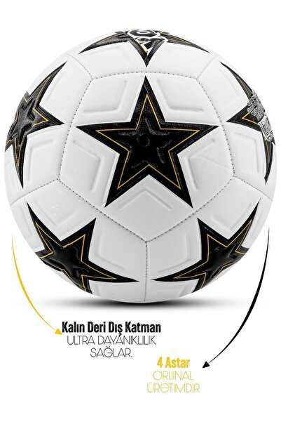 Telvesse Soccer Ball 2025 Champions League Set with Pump Durable Firm Ground Carpet Field Soccer Ball 341