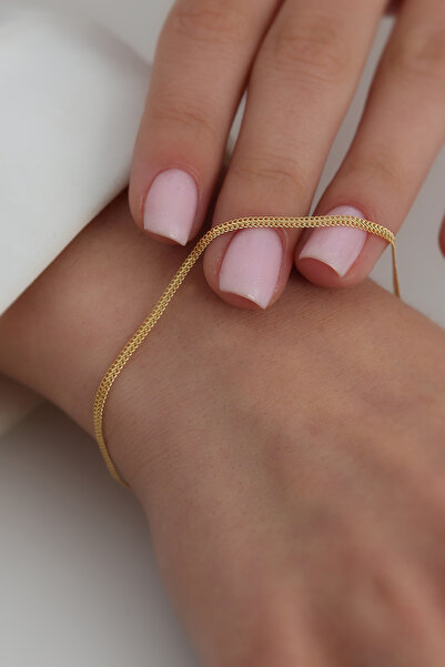 Altınkesesi 14 Ayar Altın İnce Viyana Bileklik 2 Mm