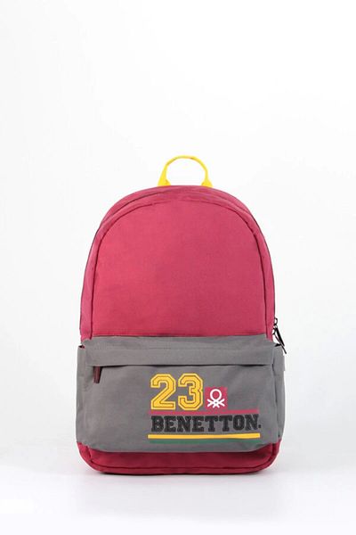 United Colors of Benetton Size 23 School Bag Red / 76014