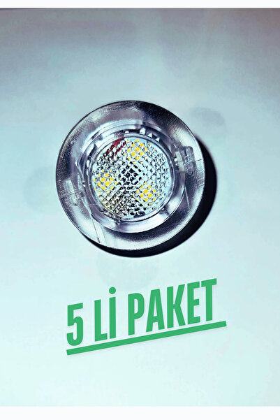 UNİKOM 5Lİ PAKET Mini Led Spot 24V 3000K GÜN IŞIĞI