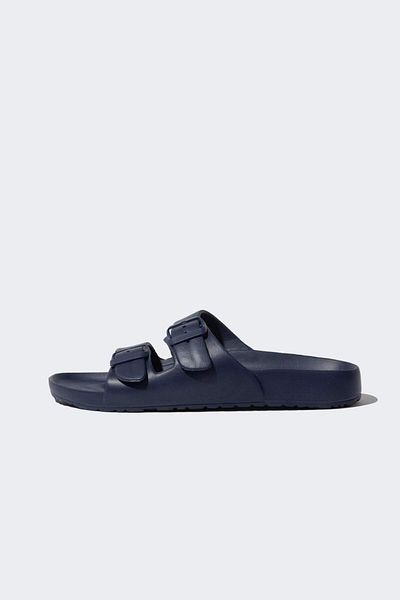 DeFacto Men's Eva Slippers - Flat Sole, Double Banded, C3752AX24SM