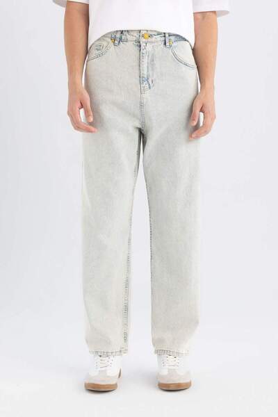 DeFacto Džínové kalhoty Baggy Fit Regular Waist WiDe Leg - D6468AX24AU