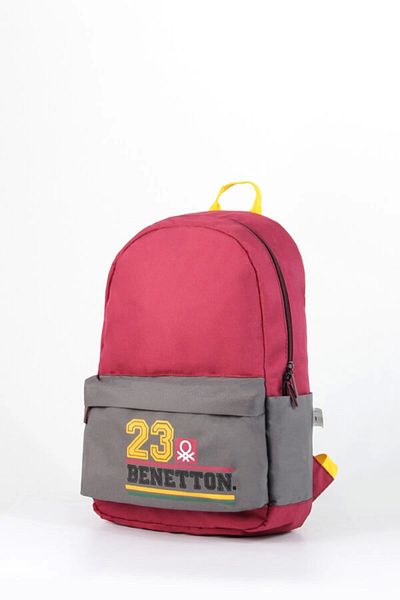 United Colors of Benetton Size 23 School Bag Red / 76014