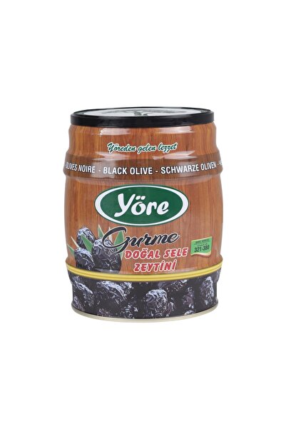 Yöre Gurme Kurutulmuş Doğal Salamura Siyah Zeytin ( 321-380 / 2xs )