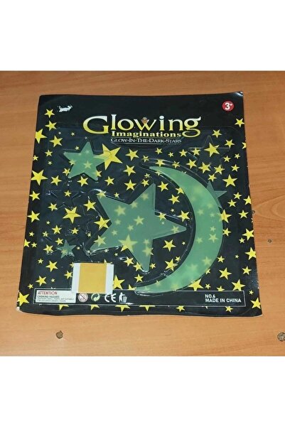 Glowing Fosforlu Yıldız Ve Ay Duvar Sticker
