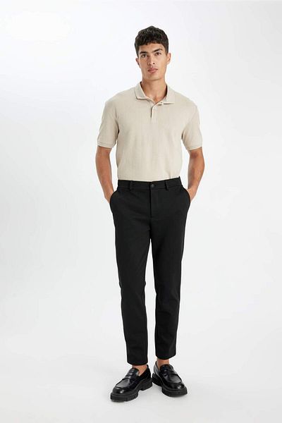 DeFacto Tricou polo cu mânecă scurtă, cu croiala normală D4814AX24SM