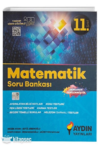 Aydın Yayınları 11.Sınıf Matematik Soru Bankası