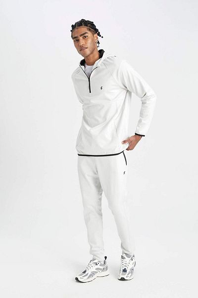 DeFacto Pantaloni de sport Slim Fit Jogger - țesătură Skuba Diving, cu picioare elastice și buzunare