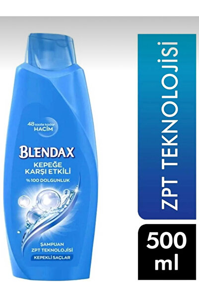 Blendax Kepeğe Karşı etkili (ZPT TEKNOLOJİSİ) 500 ML X 4 ADET SET.