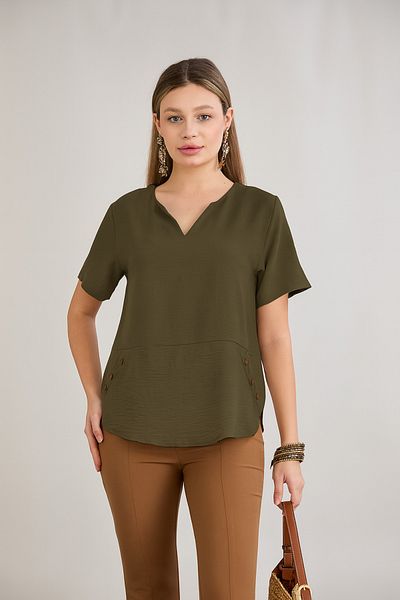 HOFY Blouse with Buttons
