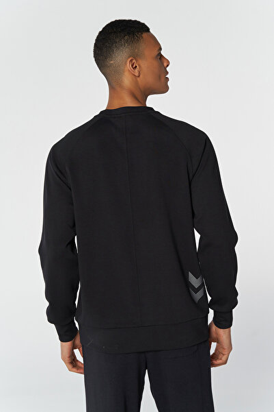 hummel Hml Evon Sweatshirt Erkek Sweat 921677-2001 BLACK