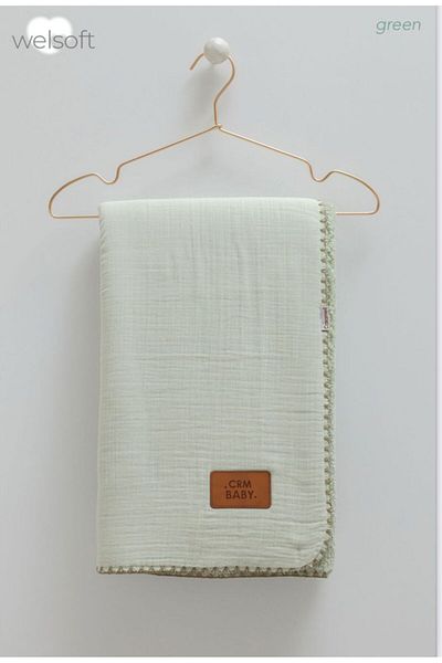 Caramell Blanket with Welsoft and Muslins Inside
