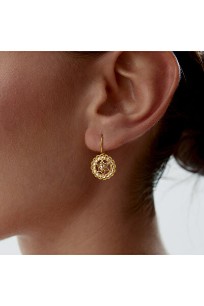 Cherry by Özkonak Daisy Sallantılı Küpe